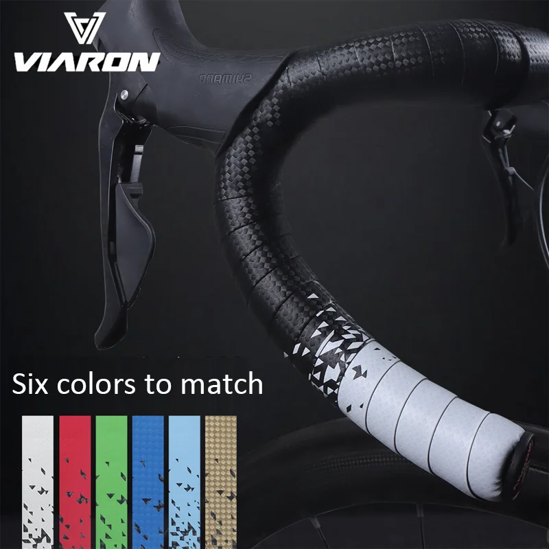 BOLANY Bicycle Handlebar Strap Solid Color MTB Road Bike Handle Tape Ultralight Non-Slip Sponge Belt Bike Handbar Accessories