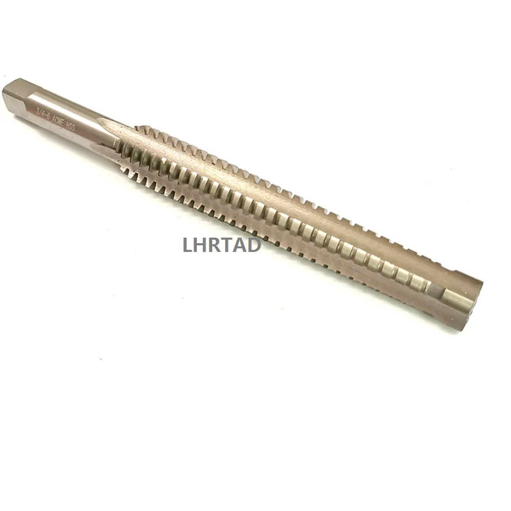 Right Hand/Left hand ACME tap 3/4 Trapezoidal thread tap 3/4-6 screw thread taps 3/4-6 HSS Trapezoidal tap 3/4 macho trapezoidal