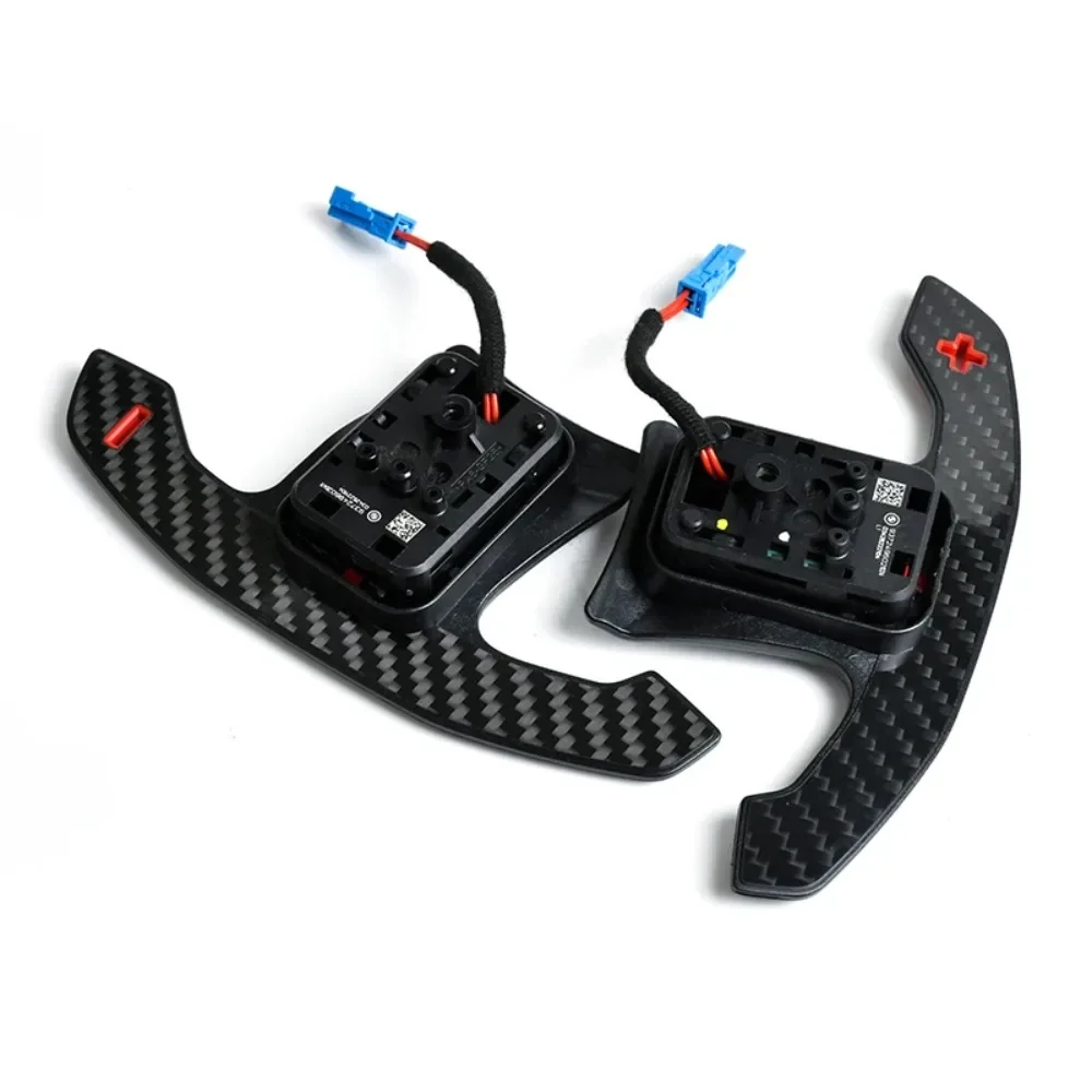 

Красная отделка рулевого колеса из углеродного волокна с переключателями для BMW 1, 2, 3, 4, 5, 6, 7, 8 серии F40 M135i F44 G42 G20 G22 G30