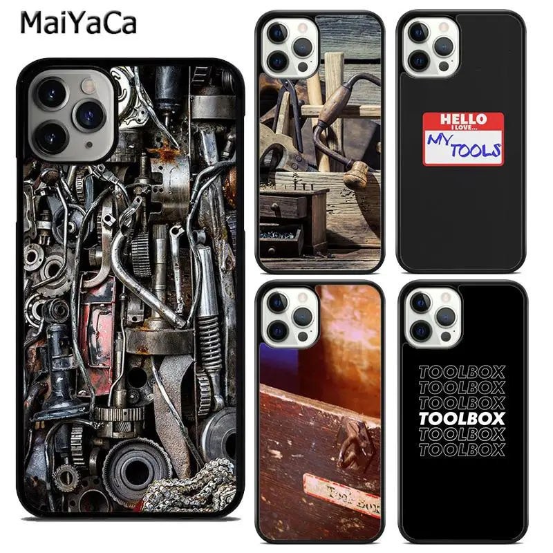 MaiYaCa TOOLBOX TOOLKIT TOOLS Phone Case Cover For iPhone 16 15 SE2020 6s 7 8 plus 11 12 mini 13 14 pro max shell  coque