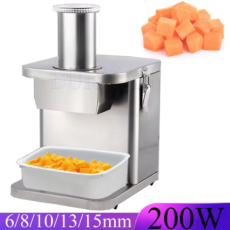 2023 220V  Electric Vegetable Cutter  Machine  Salad Fruit  Carrot Potato Chopper