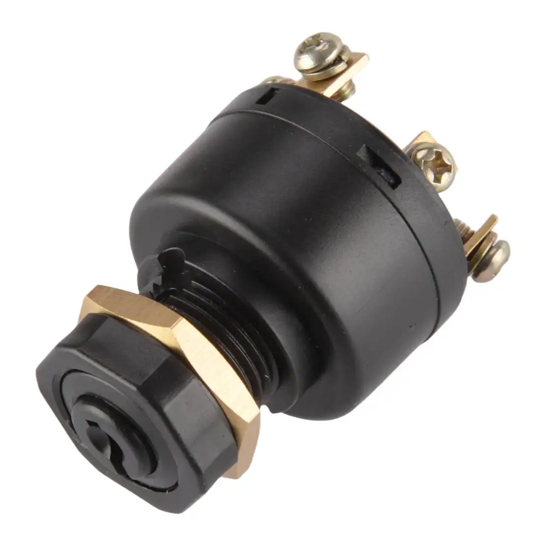 CY-KG-0521 Ignition Starter Switch & 2 Keys Fit For Marine Boat Yacht Johnson Evinrude Push to Choke Inboard Outboard