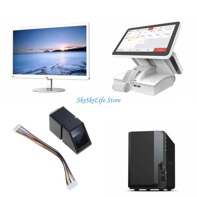 E65E STM51 Single Chip Microcomputer Contral Control Mua lại dấu vân tay