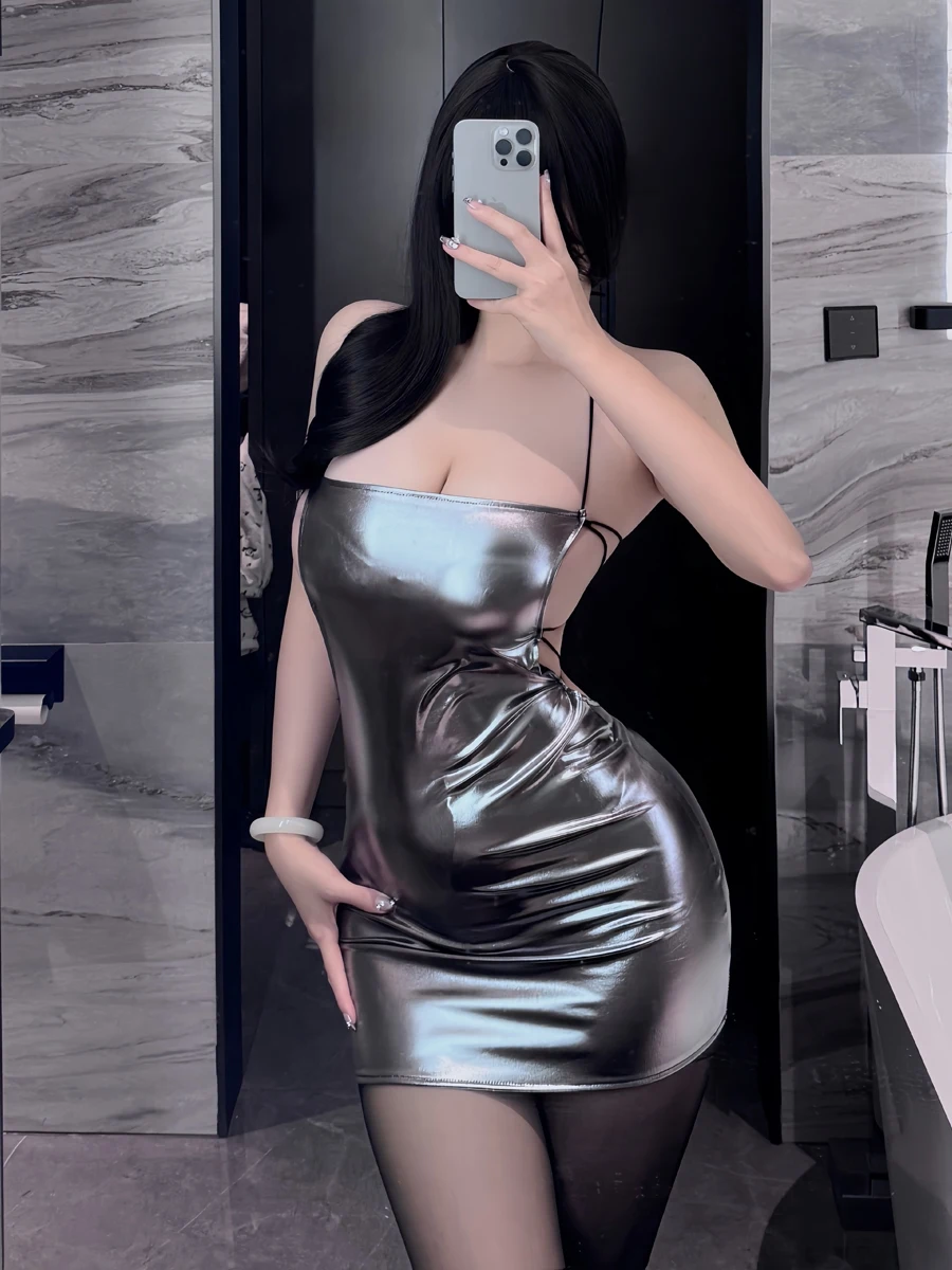 

Блестящая юбка-шорты с высокой талией для клуба, ночных мероприятий, караоке и танцевальных залов, женская