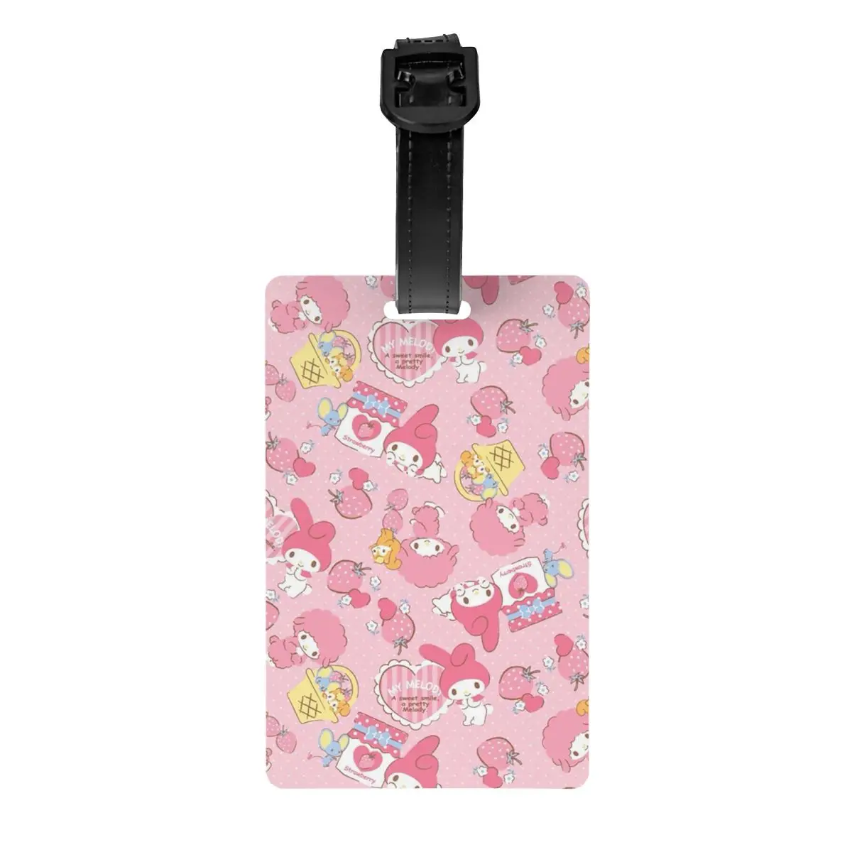 

Милый мультфильм «Моя мелодия», багажная бирка, чемодан, конфиденциальная обложка, идентификационная этикетка