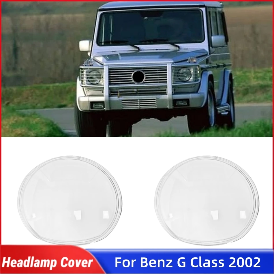 

Для Mercedes Benz G Class 2002, автомобильный аксессуар, абажур для фар, абажур для передней фары автомобиля, крышка объектива, оболочка