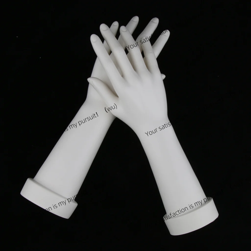 2-Piece set, female adult, left and right hand mannequins, display abrasives