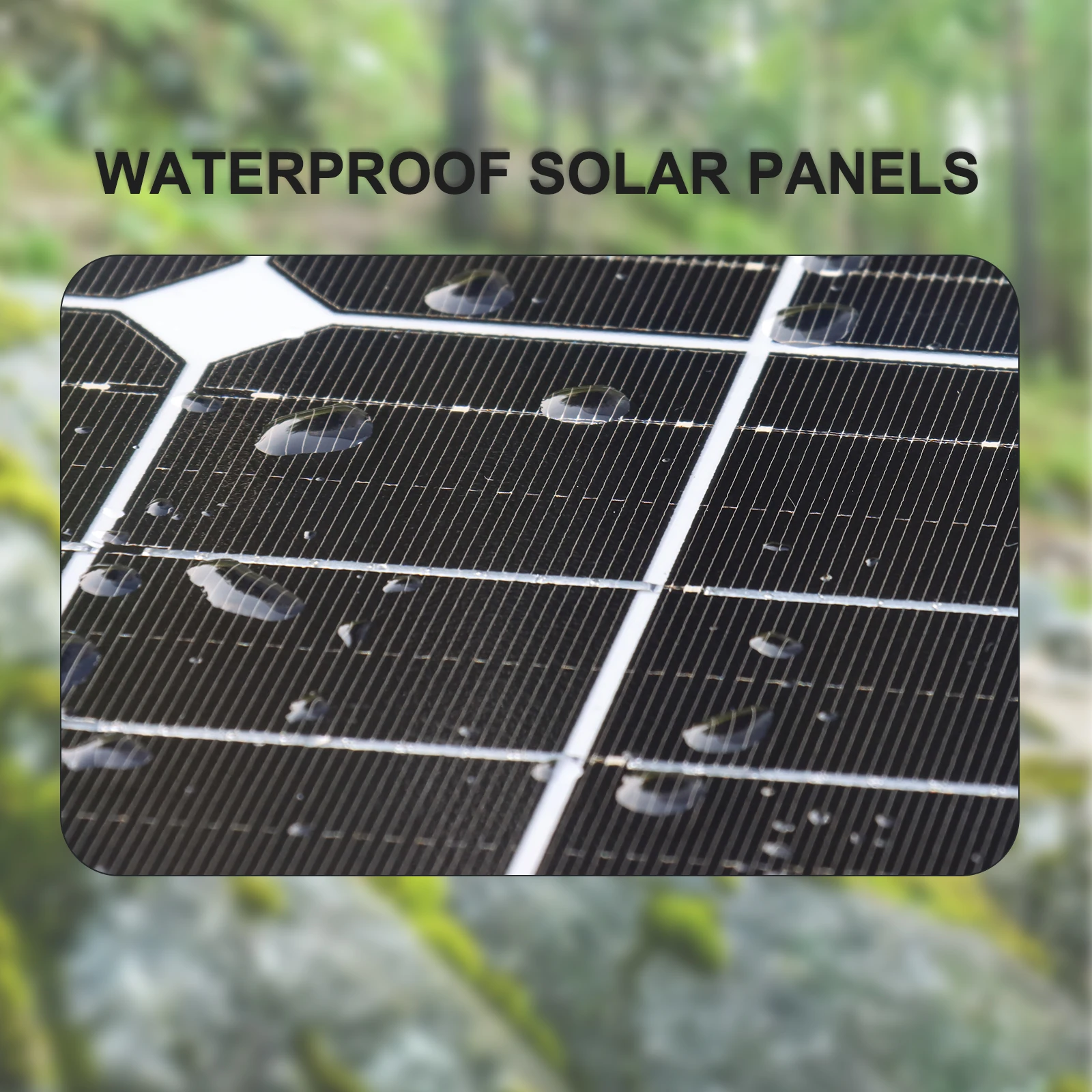 Imagem -05 - Painel Solar Placa Solar Painel de Vidro Solar com Suporte de Montagem Placa Fotovoltaica 200w 26.4v Suporte de Montagem do Painel Solar Motor Solar para Carregar Muitos Tipos de Bateria Casa Varanda Carro