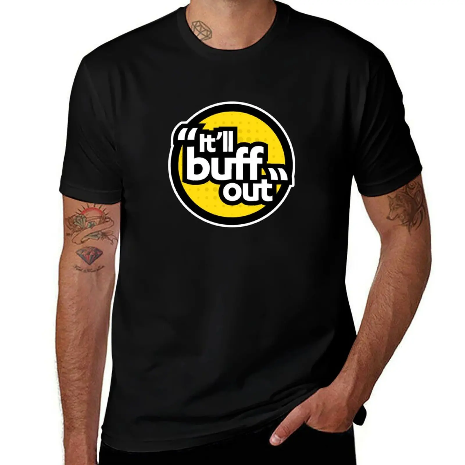 

It'll buff out - Optimistic T-Shirt Festival Short Sleeve T-Shirt