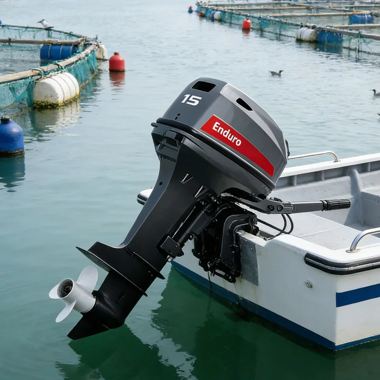 High Thrust Marine Propulsion 60HP Jet Pump Outboard 2 Stroke  Boat Engine for Large Watercraft