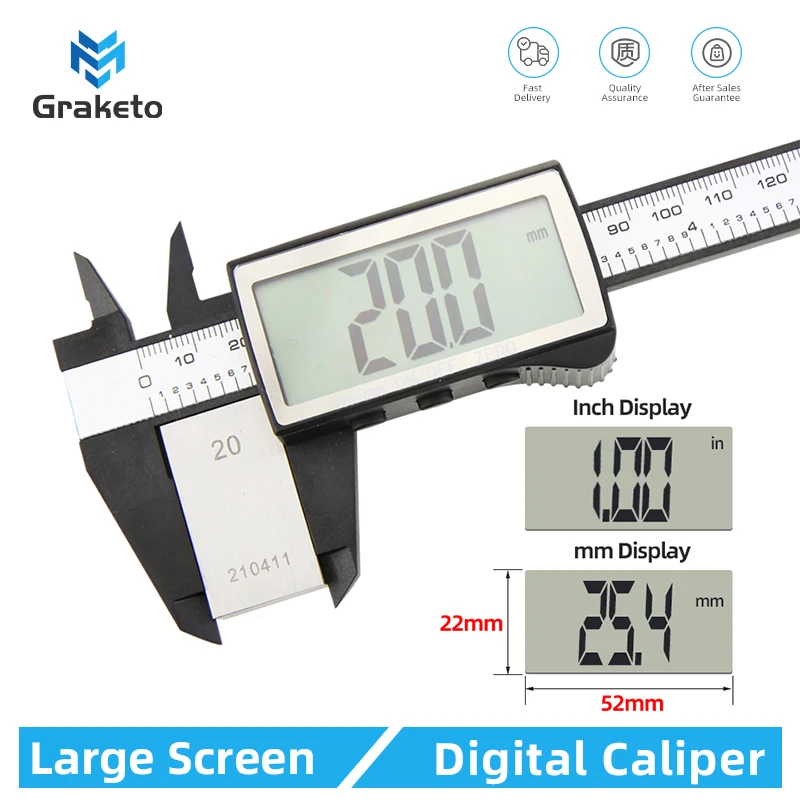 Pachymeter Digital Caliper Plastic Vernier Calipers Woodworking Tools Thickness Gauge Measuring Tools Caliber Electronic Ruler