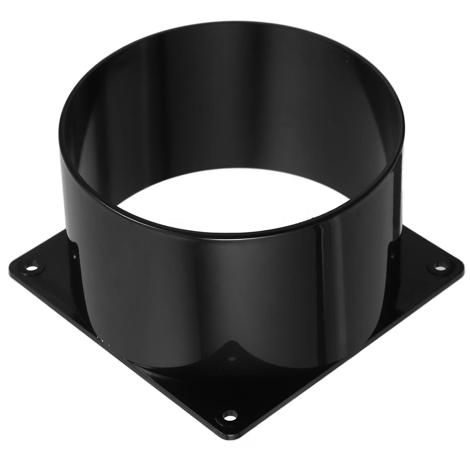 Fresh Air System Connection Port Pipes Duct Adapter Connector Flange Dust Collection Fittings Hood Abs Collector Square