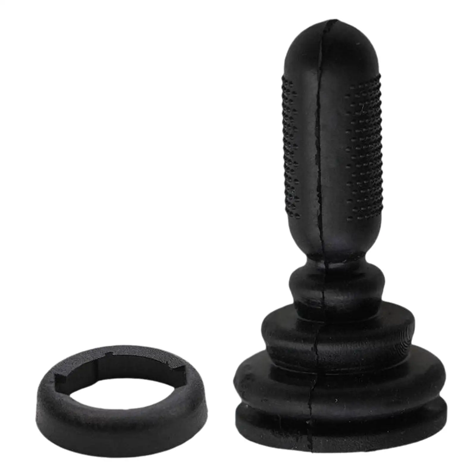 Perilla de ajuste del espejo lateral 17B718AA negra para Fiesta MK6 01-06