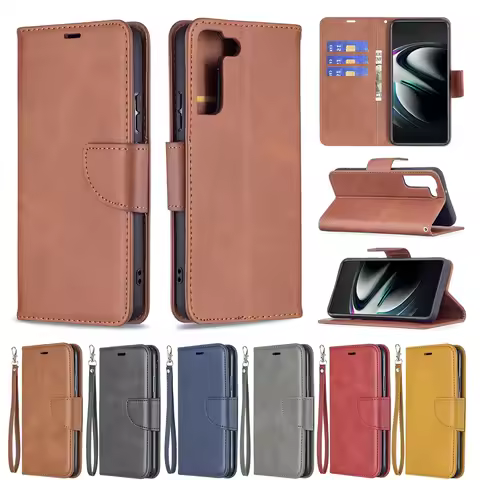 Flip Leather Case for Samsung Galaxy S8 S8 Plus S9 S9 Plus S10 E S10 Plus S10 S20 Fe S20 S20 Ultra S20 Plus S21 Ultra S21 Cover