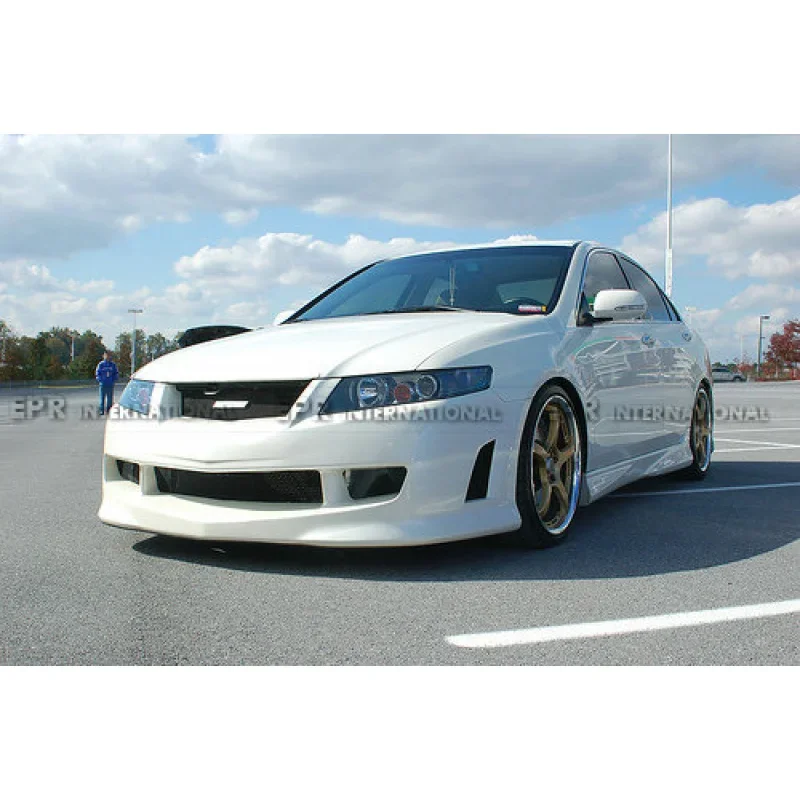 

SAAR Compatible with Honda Accord CL7 Carbon Fiber Modification Parts Mugen Full Set Front Bumper Side Skirts Rear Lip Spoiler