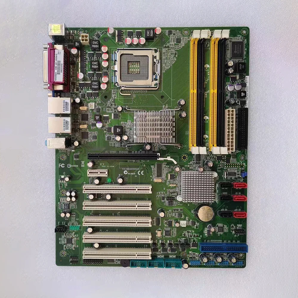 For Advantech SIMB-A01 REV: 1.0 industrial control motherboard dual network port industrial motherboard SIMB-A01-6G200A1E