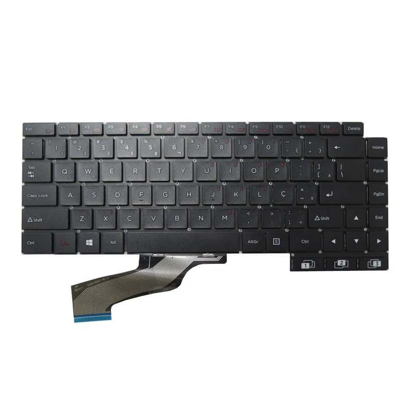 C=For BR Brazilian  Positivo Motion Plus Q464B Q232B ZR3630 SCDY300 SCDY300-16-US-1 SCDY300-16-2 XK BR Keyboard Teclado