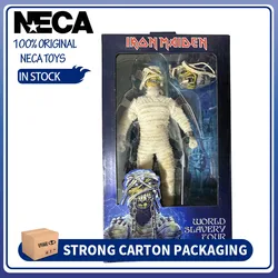 100% oryginalny NECA Ghostface krem Inferno MAIDEN WORLD SLAVERY mumia 41905 14905 7 cali figurka Model Anime