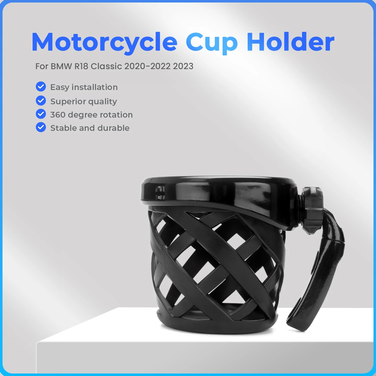 

Motorcycle Cup Holder Bicycle Bottle Holder Drink Cup Bracket for Bmw R18 Classic 2020-2021 Cafe Racer Motocross Modified Parts