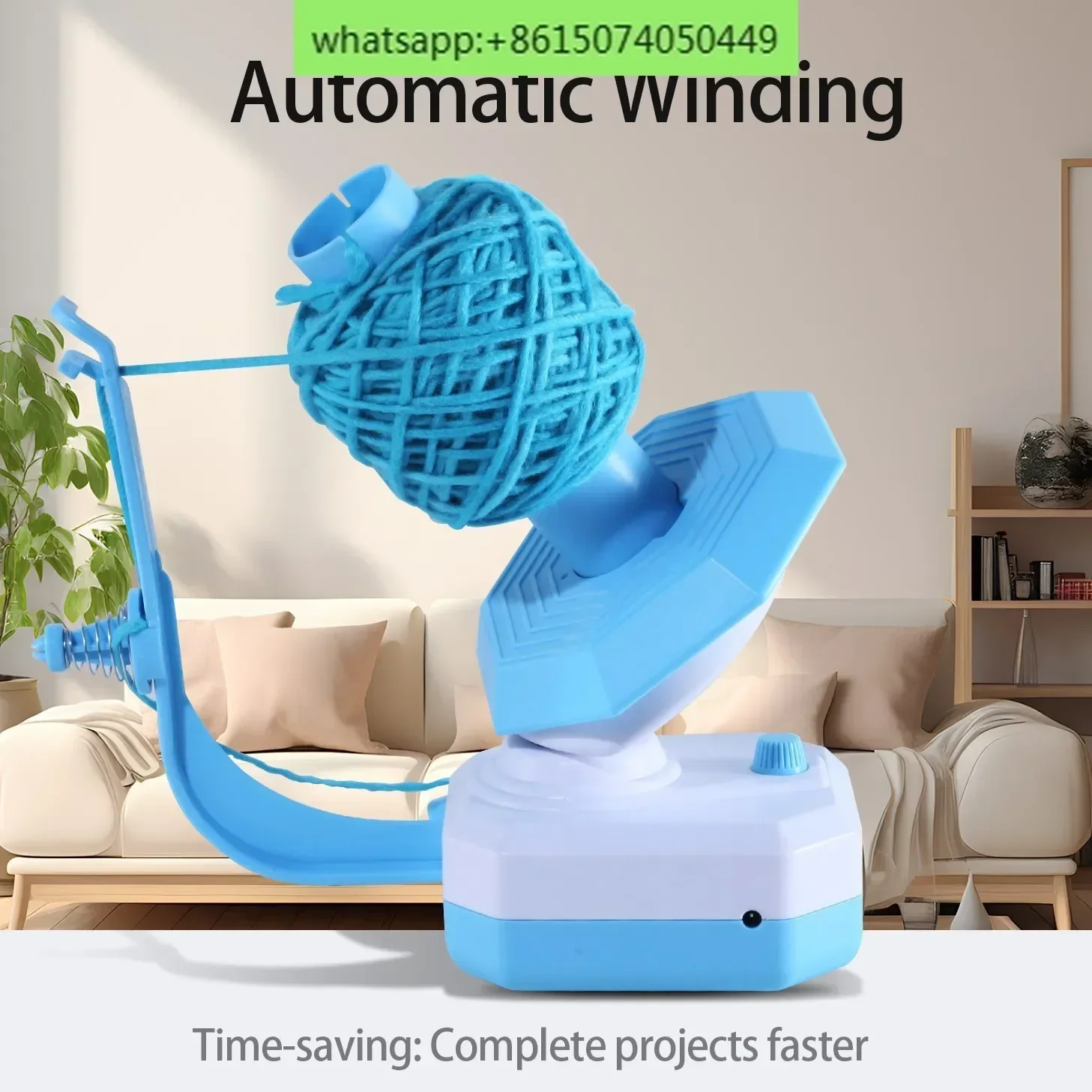 

Электрическая намотка шерсти Намотка для отделки шерстяных шариков Электрическая вязальная машина для шерсти USB-порт Намоточный станок