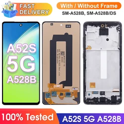 TFT A52S 5G Display Screen Assembly for Samsung Galaxy A52s 5G A528B A528B/DS A528N Lcd Display Digital Touch Screen Replacement