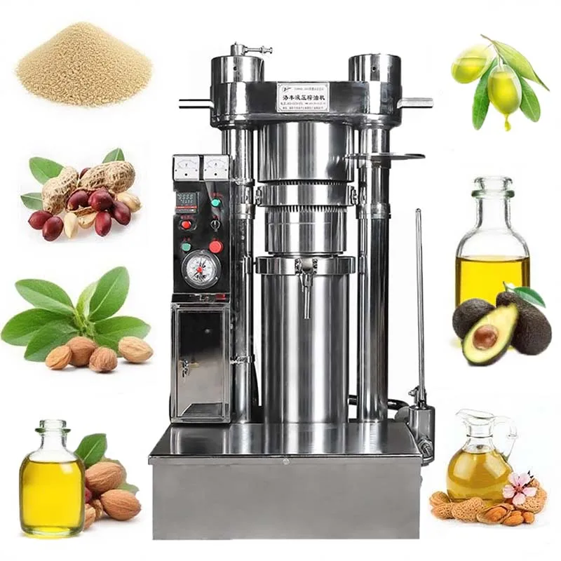 Commercial Cold Press Machine for Pumpkin Seed Castor Avocado Oil Extraction with Filtration System
