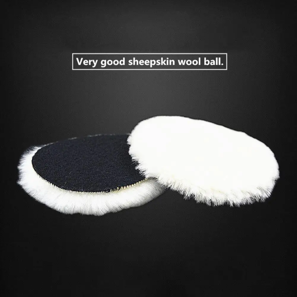 Reusable Polishing Wool Polishing Pad Polisher Polishing Wheel Wear Resistant Wool Buffing Pad Machine Buffing Sanding Wheel