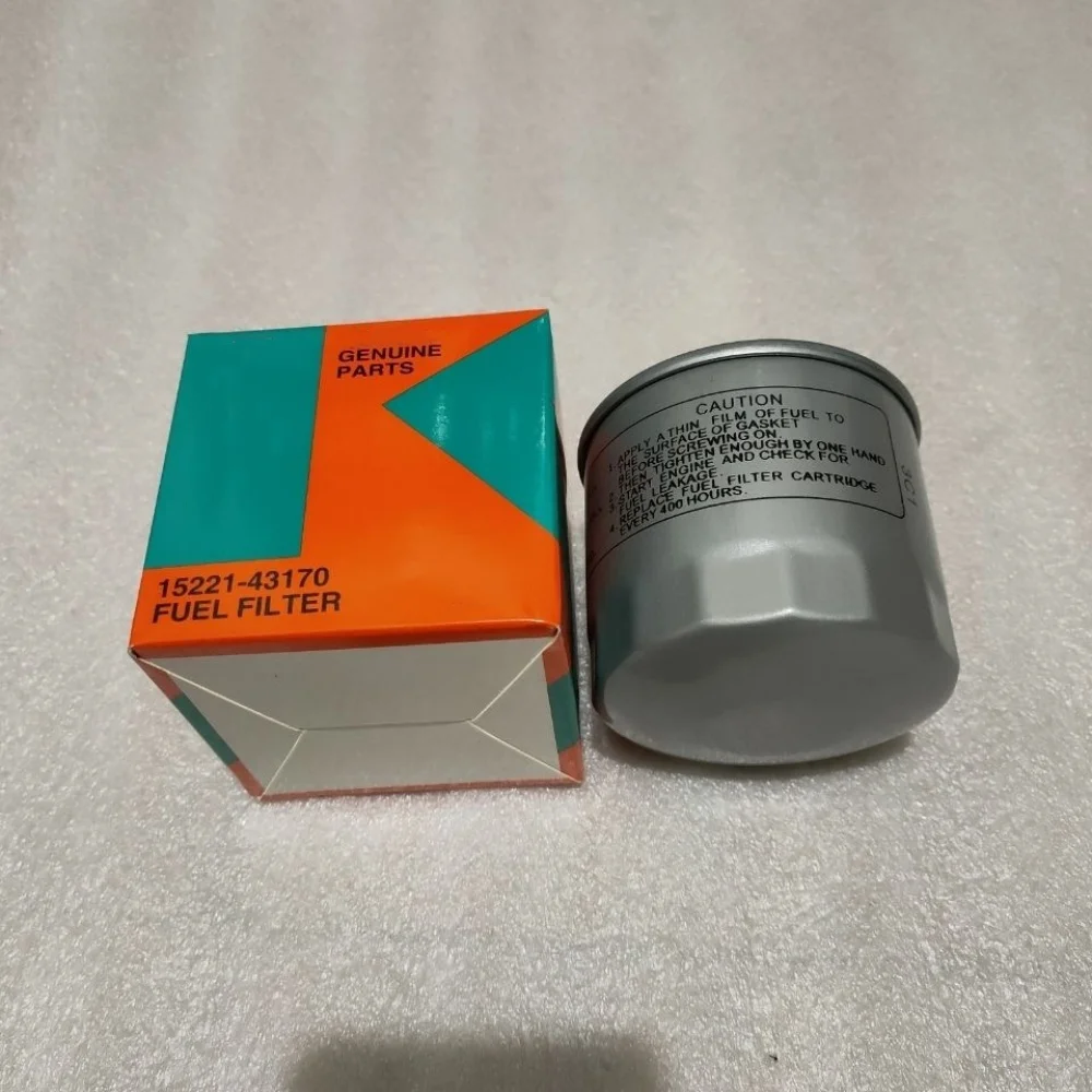 Fuel Filter 15221-43170 Diesel Filter For Kubota 11Q1310 15530U15 Harvester Fuel Water Separation Filter