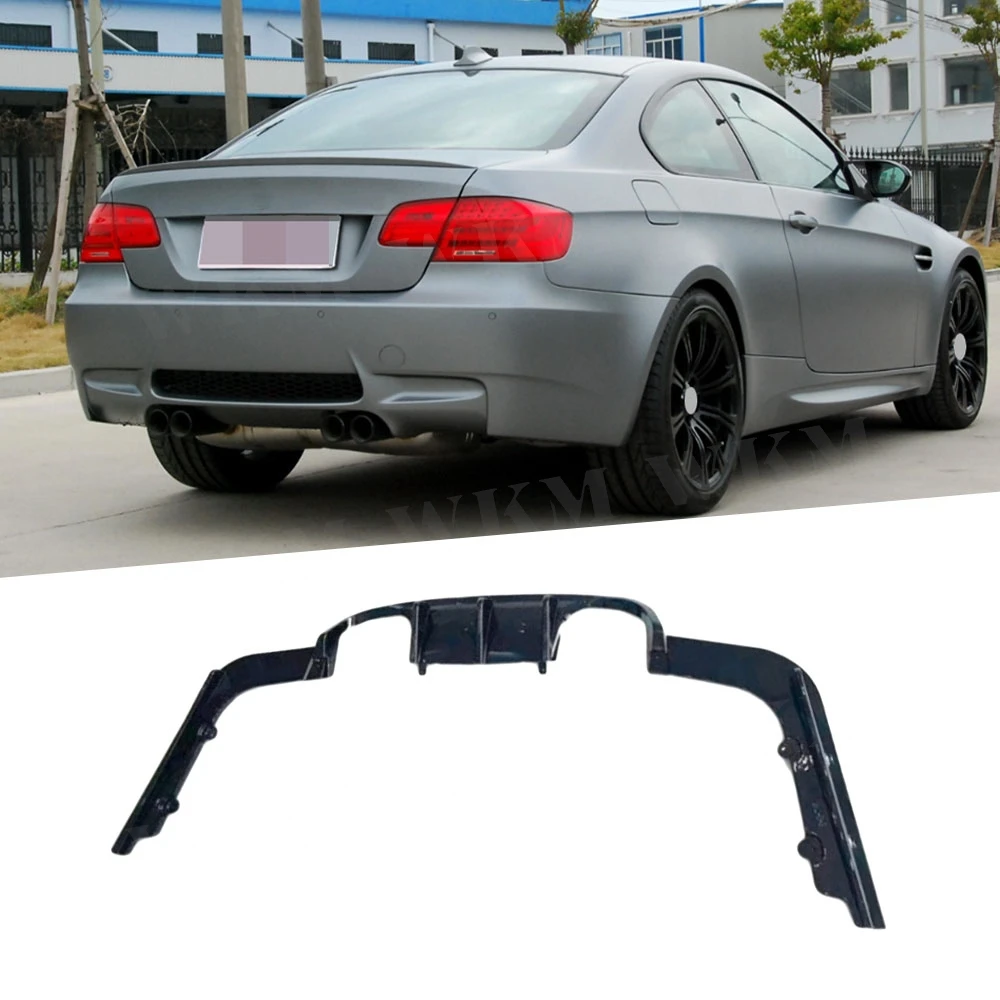 

ABS Rear Diffuser Bumper Lip Spoiler Side Splitters Canards Flap Car Decoration Bodykit For BMW 3 Serise E92 E93 M3 2009-2012