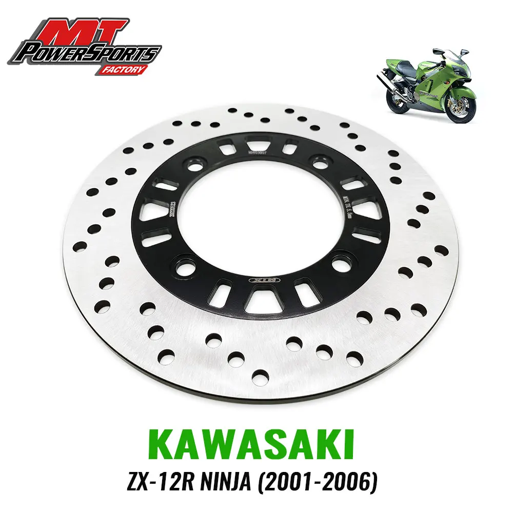 Accessori Moto per Kawasaki ZX-12R Ninja 2001 a 2006 disco freno rotore posteriore Moto Street Moto disco freno solido