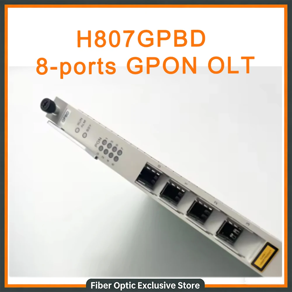 Używana karta interfejsu H807 GPBD 8-portowa GPON OLT C+ pasuje do MA5608T MA5683T MA5680T OLT