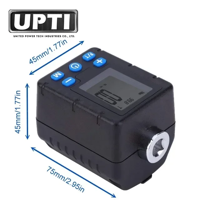 

NEW Taiwan Made High Quality Digital Automotive Tool 3/4" Dr. 200~1000Nm Digital/ Electric Torque Socket Adapter