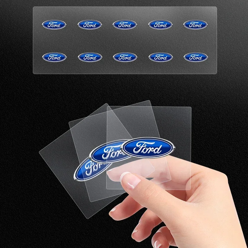 Car Goods Door Anti Kick Pad DIY Stickers Door Side Edge Decal For Ford Focus Fiesta Ranger Mondeo Escort Falcon Flex S-MAX Kuga