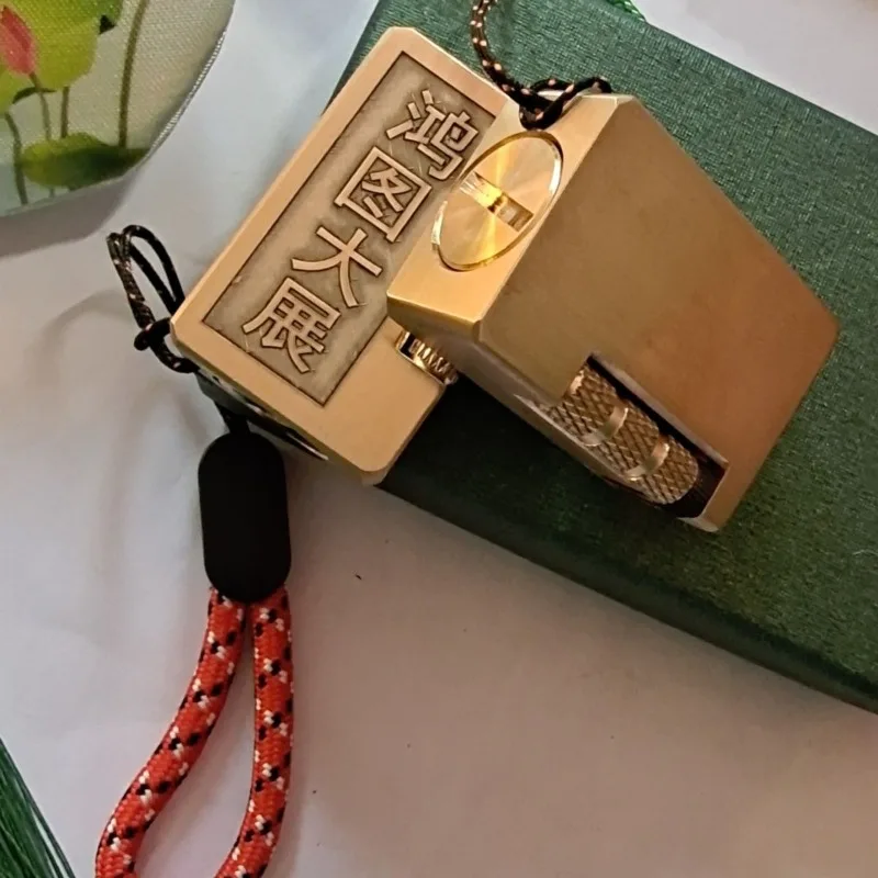 TK Grand Exhibition Popular Fuel Lighter, Limited Edition Side Sliding Wheel Lighter, Cigarette Accessories, Men's Gift