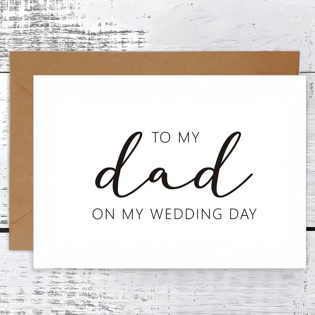 

Wedding Day Card To Mom/Family, Heartfelt Keepsake