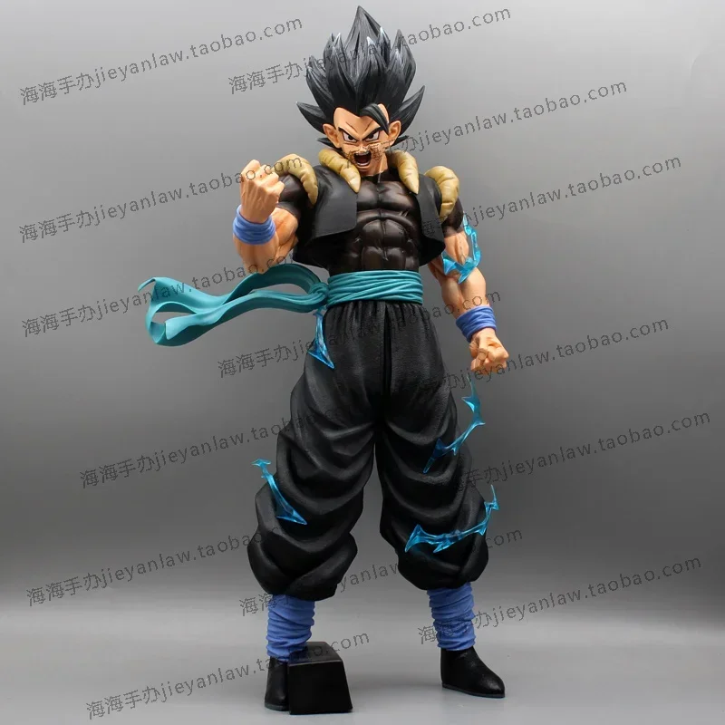 Dragon Ball 44cm Super Doll Gogeta Action Doll Saiyan God Super Saiyan Gogeta Figurine Pvc Series Statue Model Decoration Toy Gi