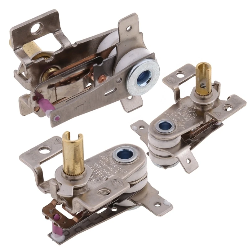 Interruptor temperatura ajustable 90 AC250V 16A termostato calefacción bimetálico KDT-200 interruptor duradero