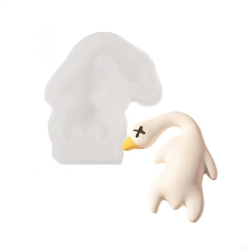 

L4ME Silicone Duck Holder Mould For Resin And Plaster Crafting Projects