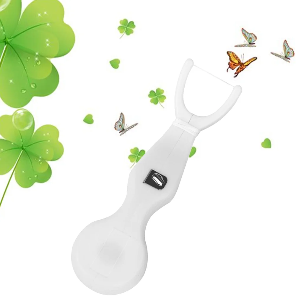 

3Pcs Dental Floss Picks Built-in Spool Flat Wire Flossers for Deep Clean Teeth Removal Tartar Dental Flossers Floss Pick