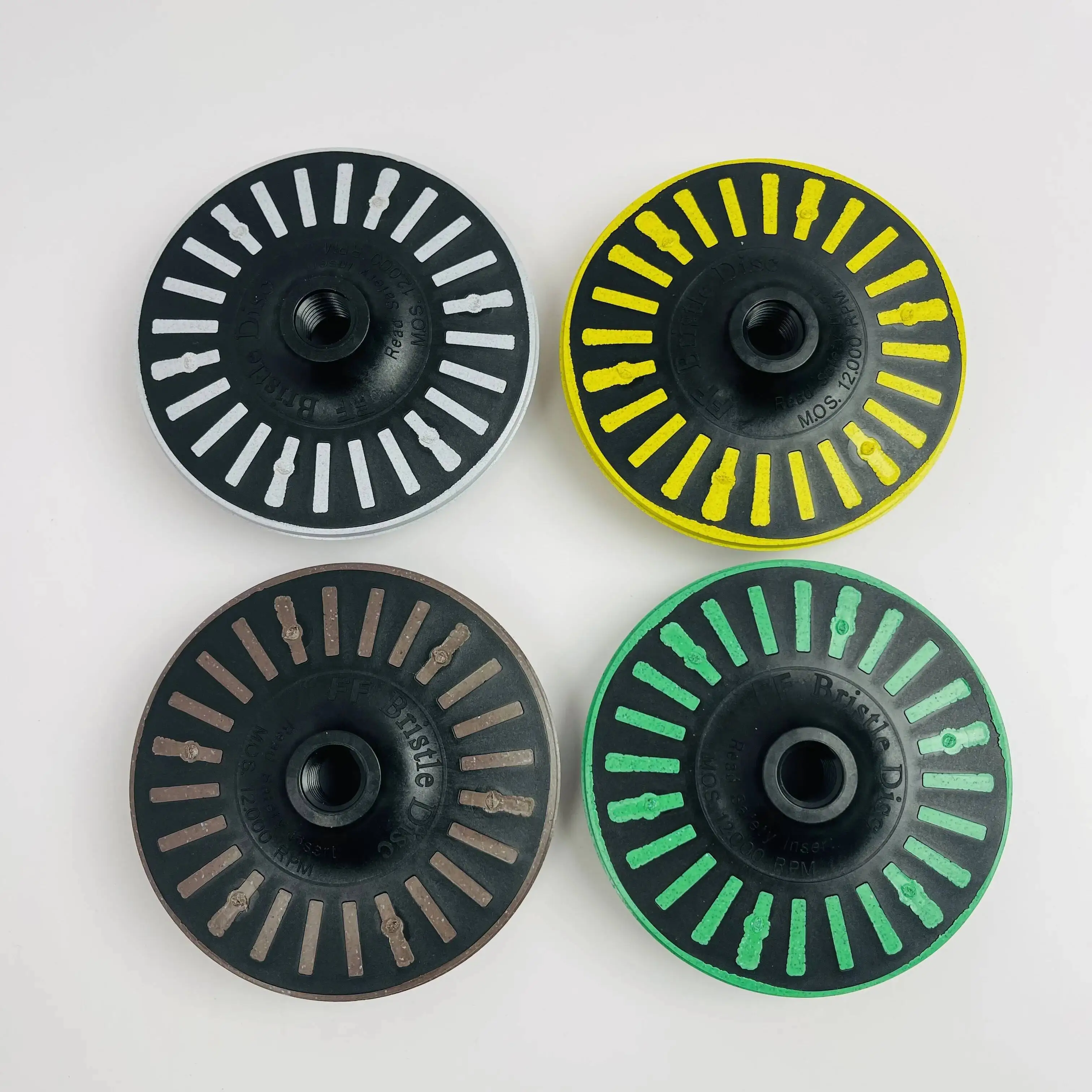 

4,5-дюймовая циклонная полировальная щетка 5/8-11NC, щетка для чистки электрической дрели, электрическая полировальная щетка, инструмент для чистки иглы