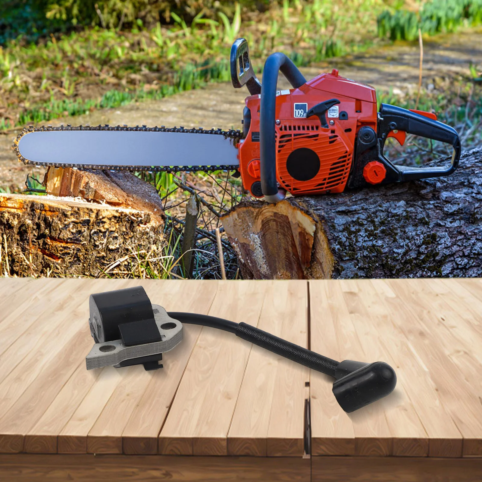 For DIY Repairs As Shown Chain Saw Coil Replacement Complete Ignition System Solution Consistent Spark Generation