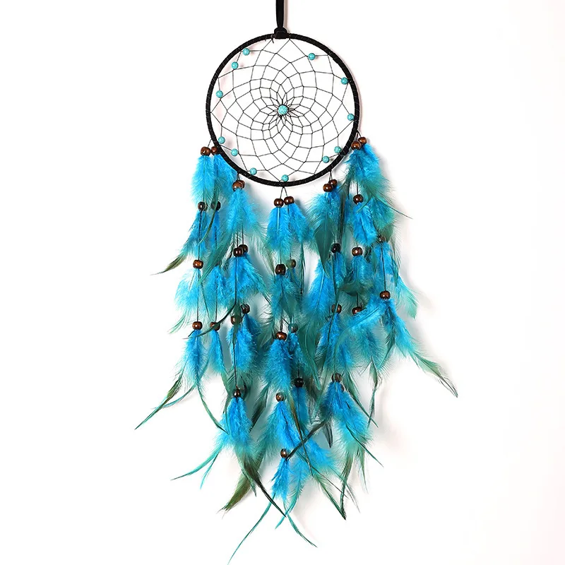 Blue Sky Dream Catcher Room Decoration Girl Nordic Decoration Home Nordic Style Kids Wind Chimes Dreamcatcher Without LED - view 6