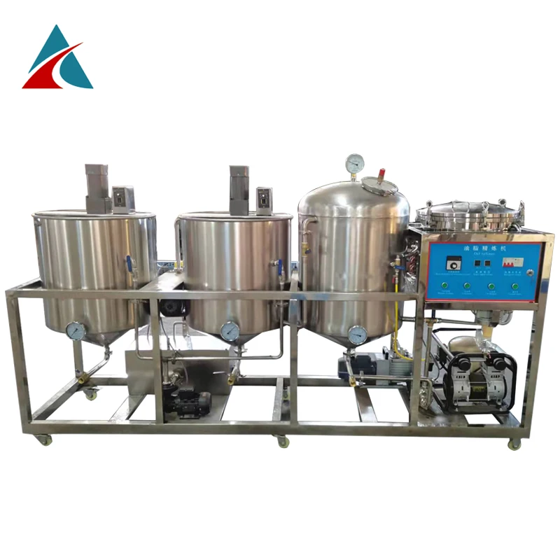 Welcome To Purchase Two Barrels Three Barrels Four Barrels Edible Oil Refiner Palm Oil Refiner Hot Selling