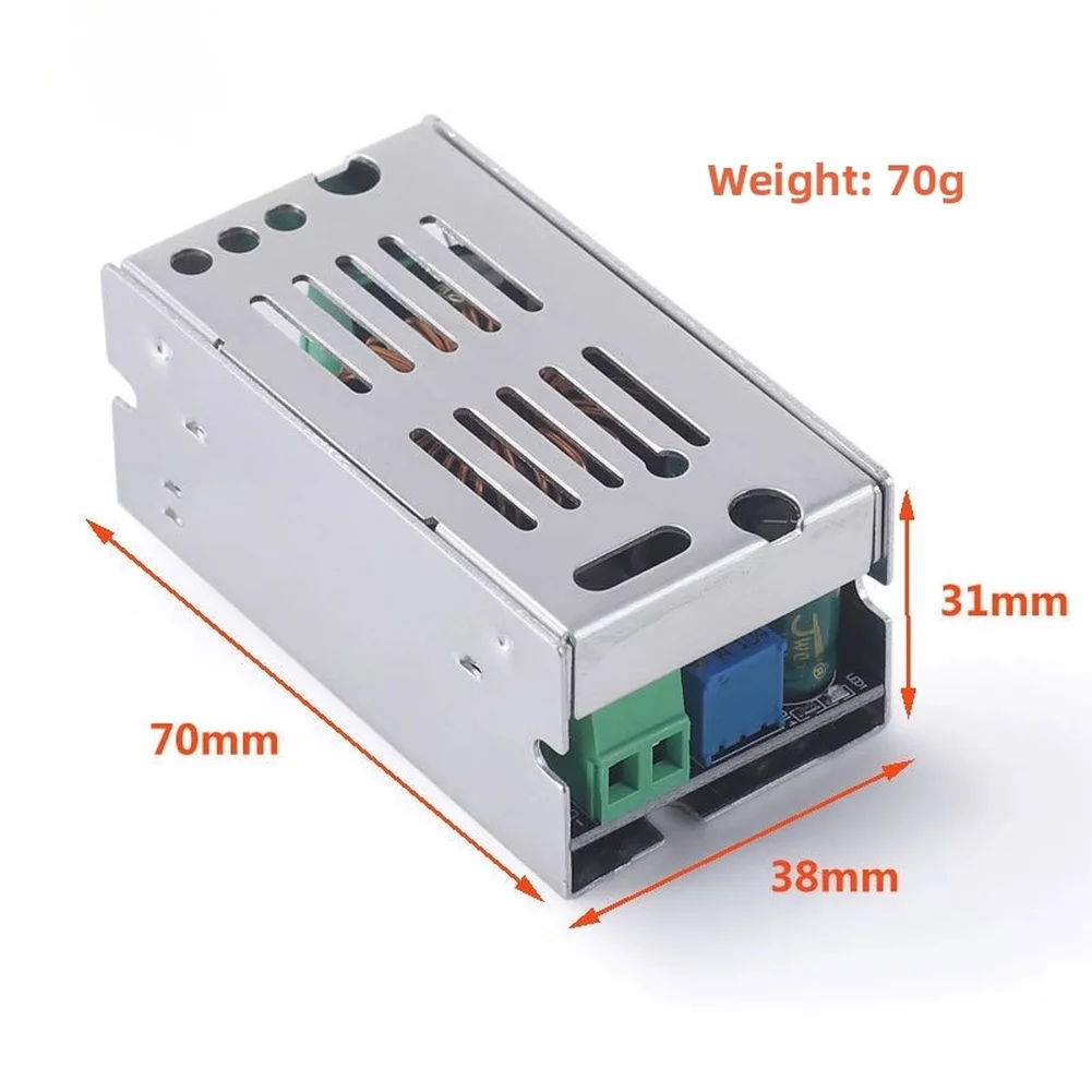 Voltage Regulator Synchronous 7*3.8*3.1cm High Voltage Stepdown Aluminum Housing 180kHz Operating Frequency Voltage