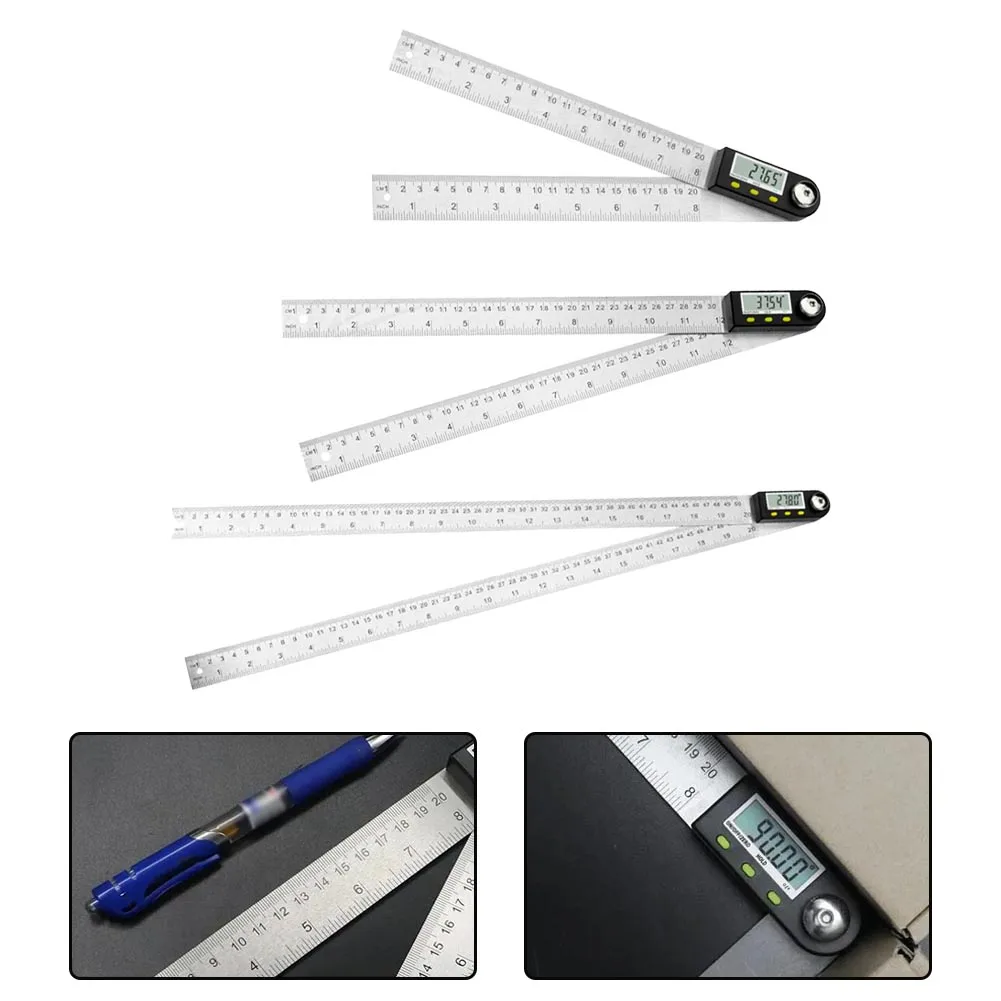 Digital Protractor Angle Ruler Electron Goniometer Angle Finder Meter Replacement Parts Hand Measuring Tools