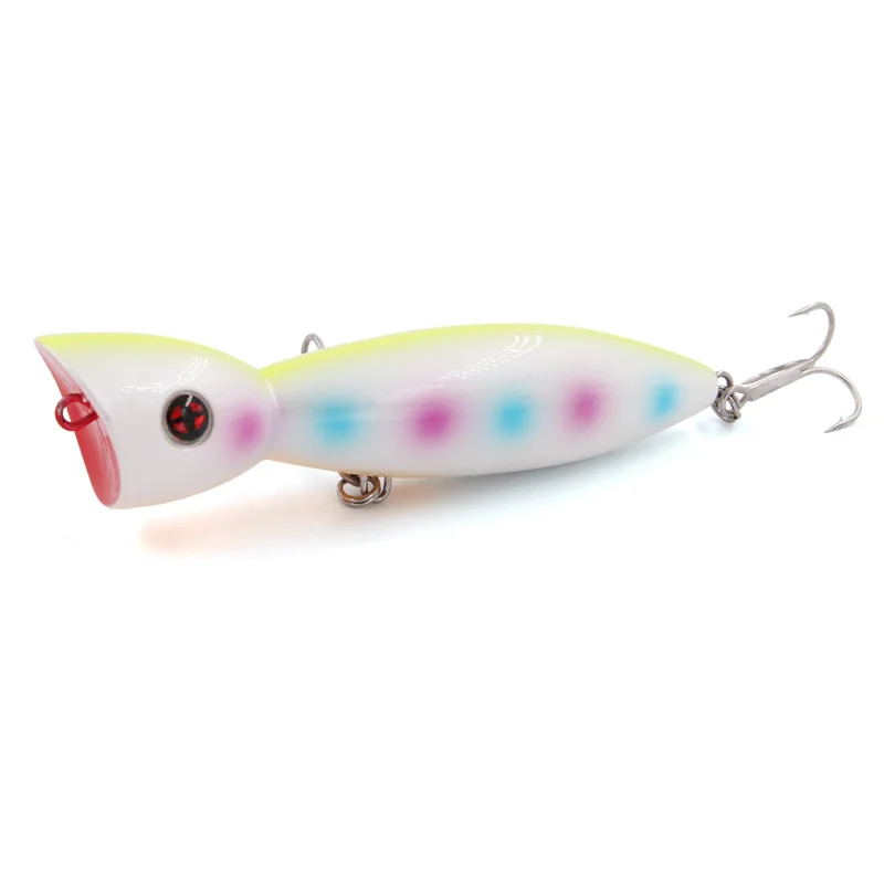 TacklePRO PO-13 JERKBAIT Artificial Bait 100mm 24g Popper Topwater Fishing Predator Tackle Quality Wobblers Hard baits Pesca