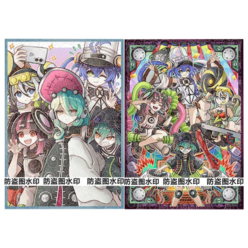 

Новый Ю-Ги-О! Защитный чехол для карт Kewl Tune Rotary Kewl Tune Cue для настольной игры Lacrima The Crimson Tears, коллекционный защитный чехол для карт