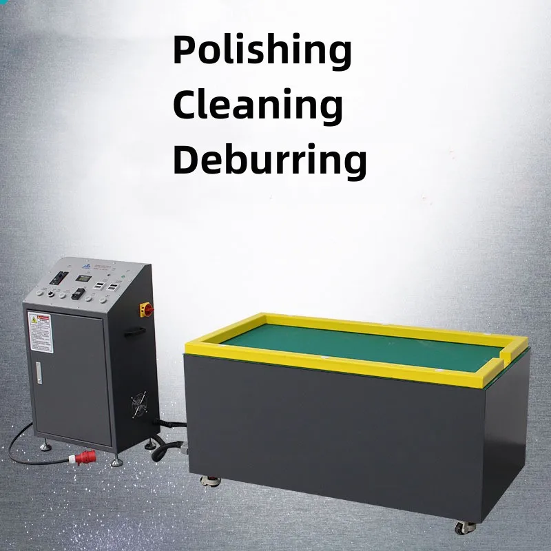 Remove Rust Wear Resistant Electrolytic Metal Deburring Magnetic Tumbler Polishing Machine