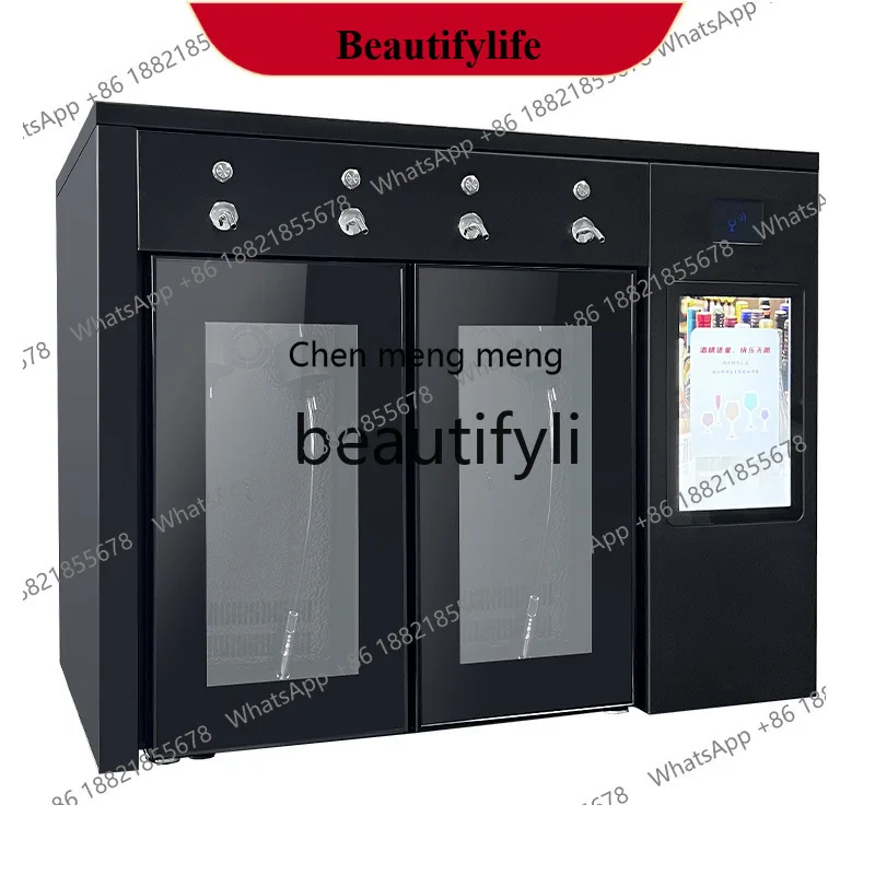 AB02  Constant temperature refrigeration wine vending machine red wine smart machine nitrogen fresh-keeping cup separator