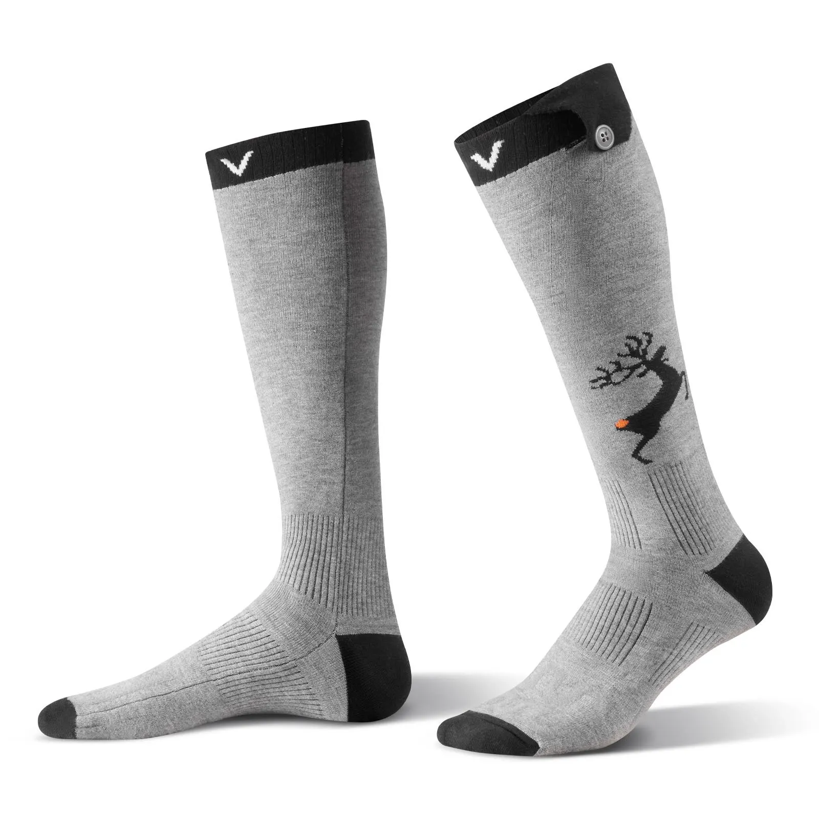 

Heated Socks, 6000mAh Battery Powered, Rechargeable Heating Socks With 4 Heating Levels, Electric Heated Sock With APP Control